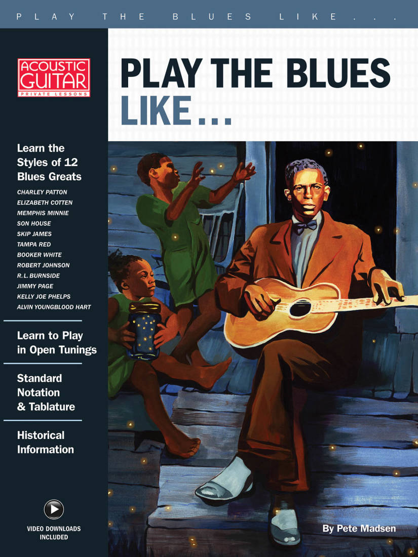 Play the Blues Like... - Madsen - Guitar TAB - Book/Video Online