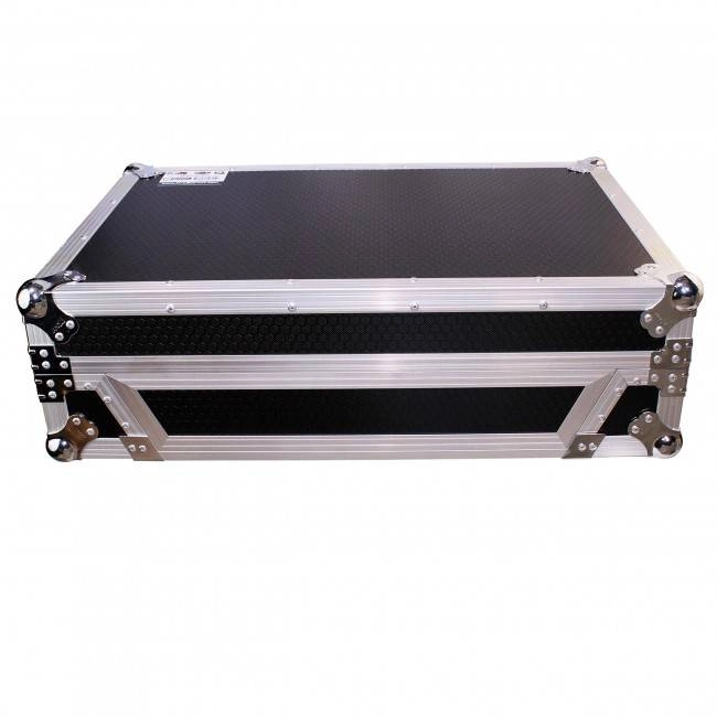Digital Controller Flight Case with Sliding Laptop Shelf & Wheels