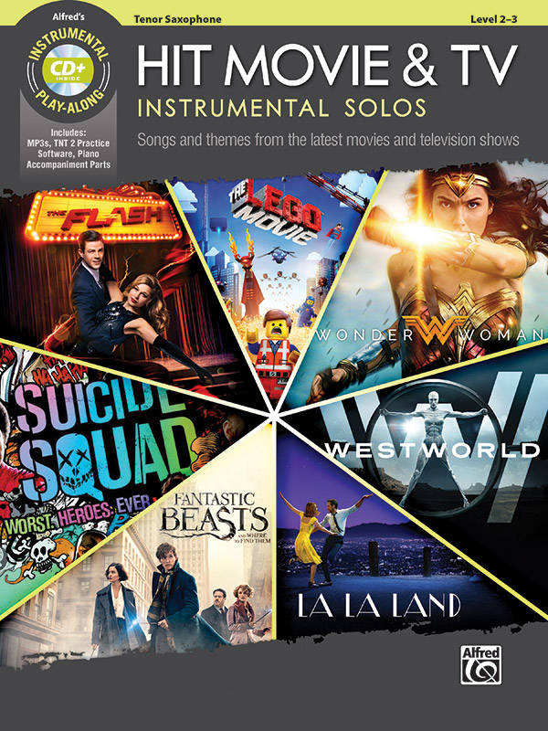 Hit Movie & TV Instrumental Solos - Galliford - Tenor Saxophone - Book/CD