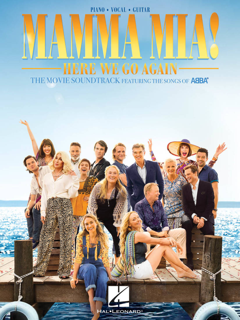 Mamma Mia! -- Here We Go Again (The Movie Soundtrack Featuring the Songs of ABBA) - Piano/Vocal/Guitar - Book