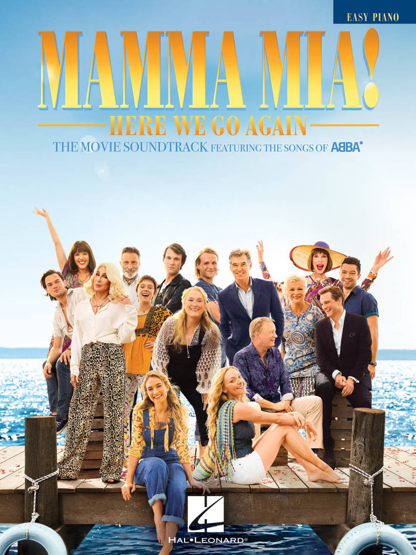 Mamma Mia! -- Here We Go Again (The Movie Soundtrack Featuring the Songs of ABBA) - Easy Piano - Book