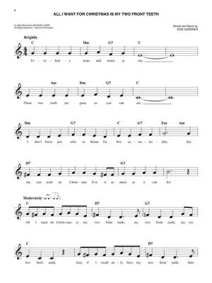 The Easy Christmas Songs Fake Book (100 Songs in the Key of C) - Book