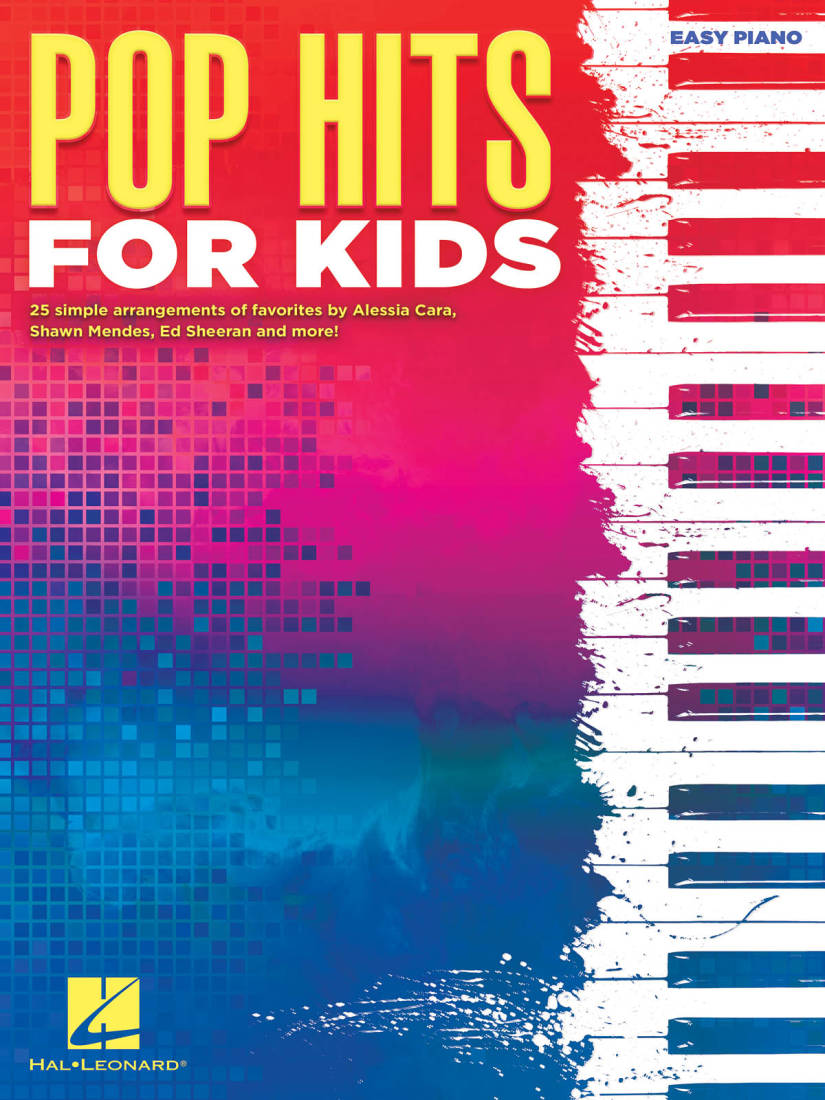 Pop Hits for Kids - Easy Piano - Book