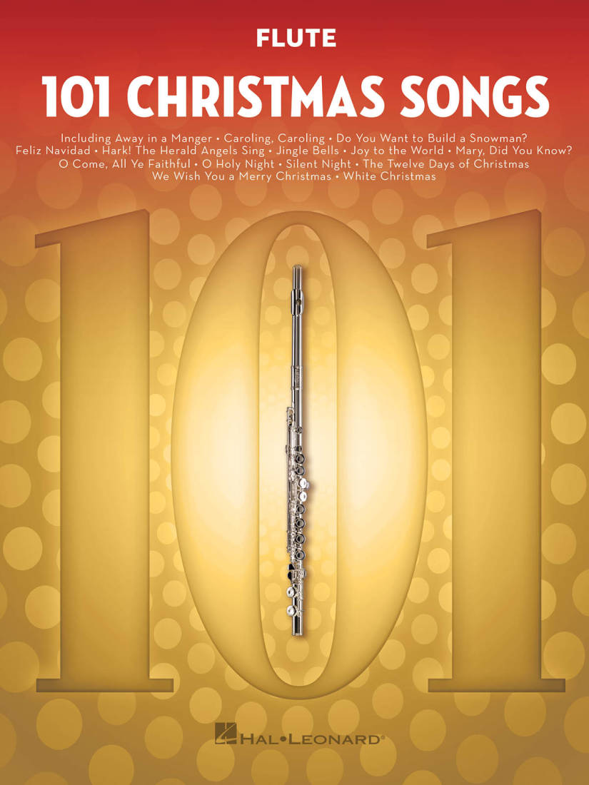 101 Christmas Songs - Flute - Book