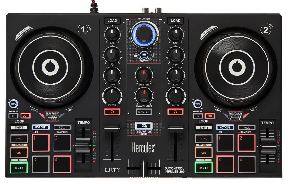 DJControl Inpulse 200 w/DJUCED DJ Software