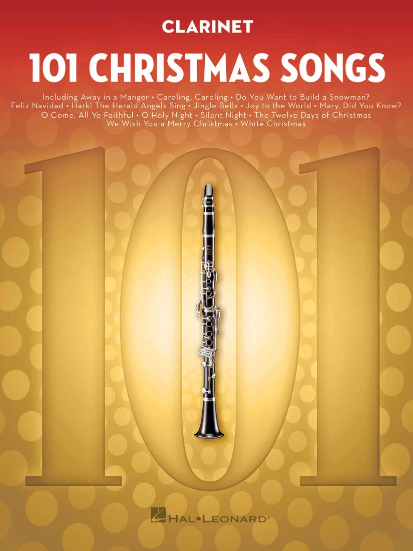 101 Christmas Songs - Clarinet - Book