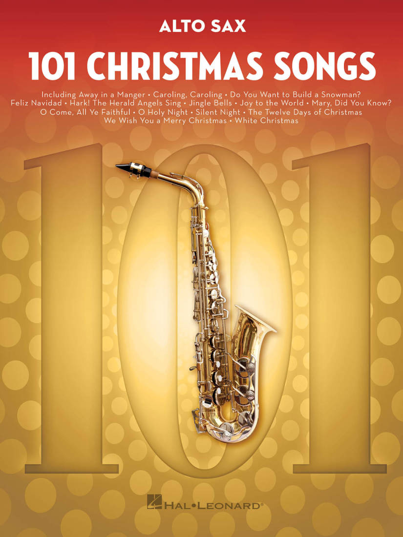 101 Christmas Songs - Alto Sax - Book