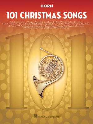 101 Christmas Songs - Horn - Book