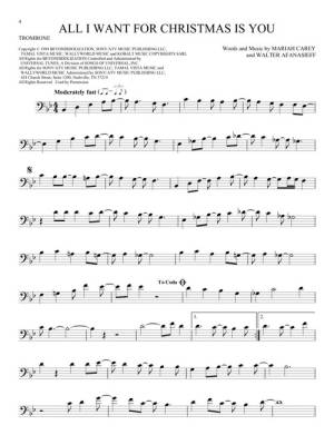 101 Christmas Songs - Trombone - Book