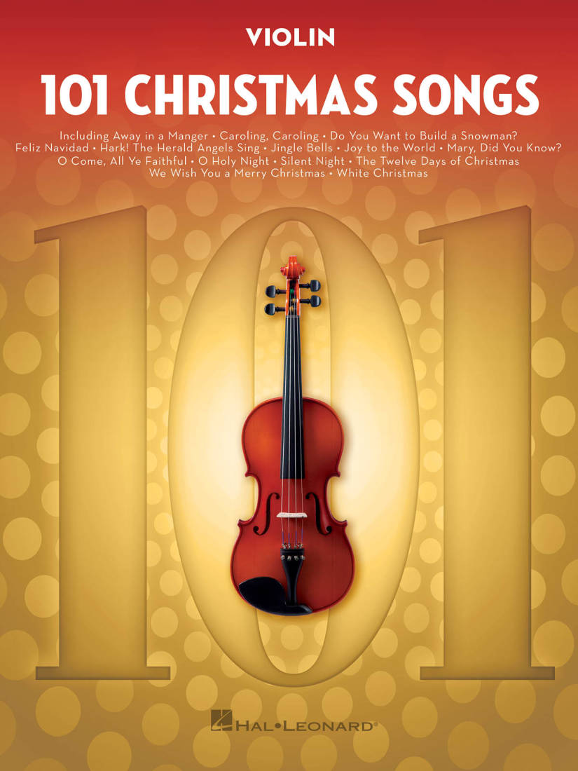 101 Christmas Songs - Violin - Book