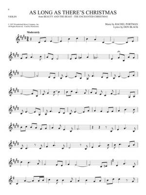 101 Christmas Songs - Violin - Book