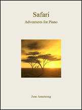 Red Leaf Pianoworks - Safari (Adventures for Piano) - Armstrong - Piano - Book