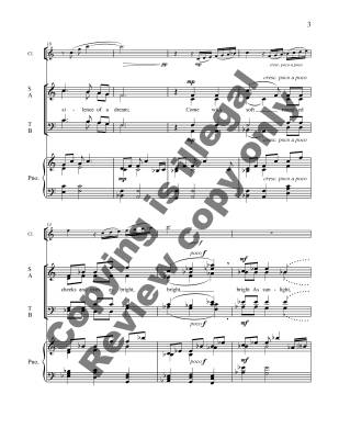 Songs of Remembrance: No. 1 Come to me - Rossetti/Chatman - SATB