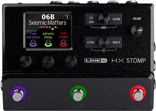 Line 6 - HX Stomp Multi-Effects Processor - Black