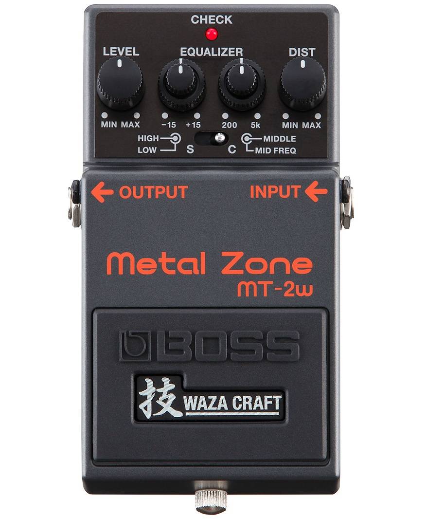 BOSS MT-2W Waza Craft Metal Zone Pedal | Long & McQuade
