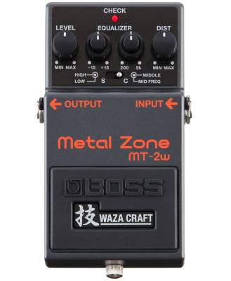 BOSS - MT-2W Waza Craft Metal Zone Pedal