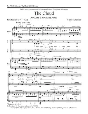 ECS Publishing - The Cloud - Teasdale/Chatman - SATB