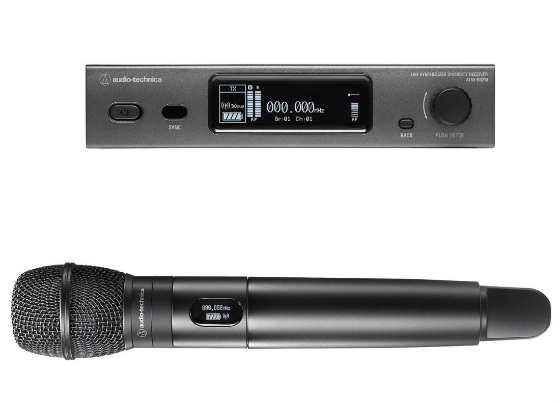 3000 Series UHF Handheld Wireless Microphone System w/ATW-C710 Capsule (Freq: EE1)
