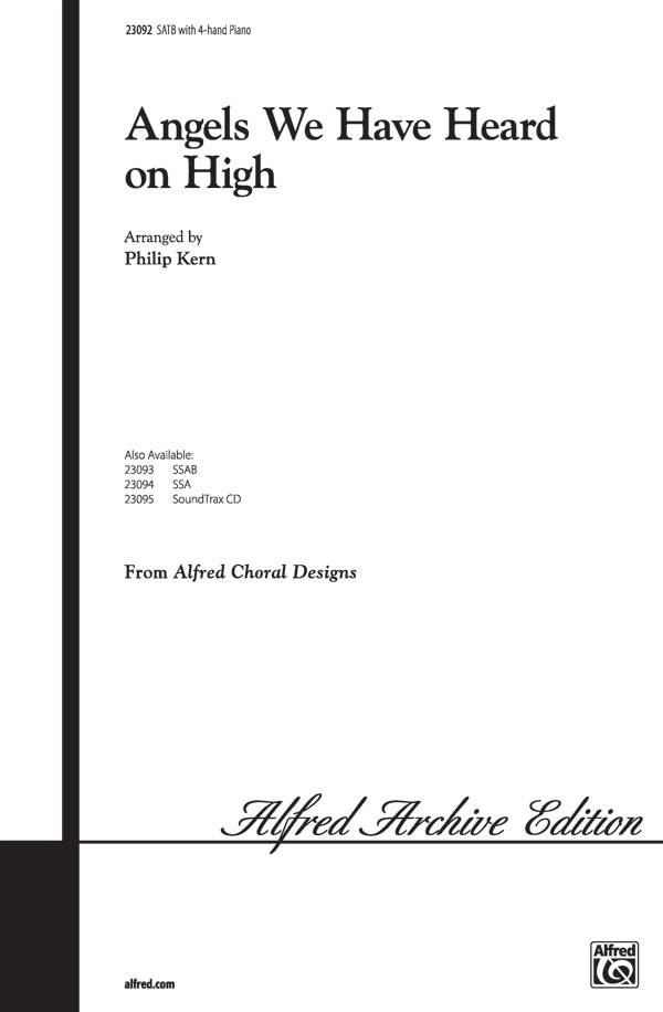 Angels We Have Heard on High - Kern - SATB