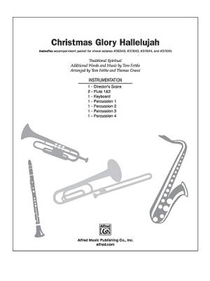 Alfred Publishing - Christmas Glory Hallelujah - Traditional/Fettke/Grassi - InstruPax (Instrumental Accompaniment)