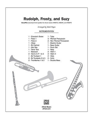Alfred Publishing - Rudolph, Frosty, and Suzy - Hayes - SoundPax Instrumental Parts
