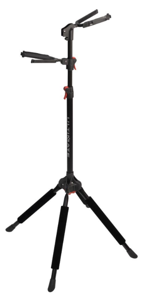 GS-102 Genesis Double Guitar Stand w/ Height-Adjustable Dual Yoke System