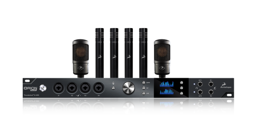 Orion Studio 2017 Interface Bundle with 2 Edge Solo + 4 Verge Microphones