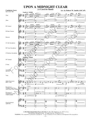 Upon A Midnight Clear (A Carol For Band) - Smith - Concert Band - Gr. 1