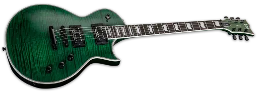 LTD EC-1000FM Electric Guitar w/ Seymour Duncan Humbuckers - See Thru Green