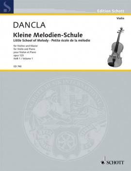 Little School of Melody, Op. 123 Volume 1 - Dancla - Violin/Piano - Book