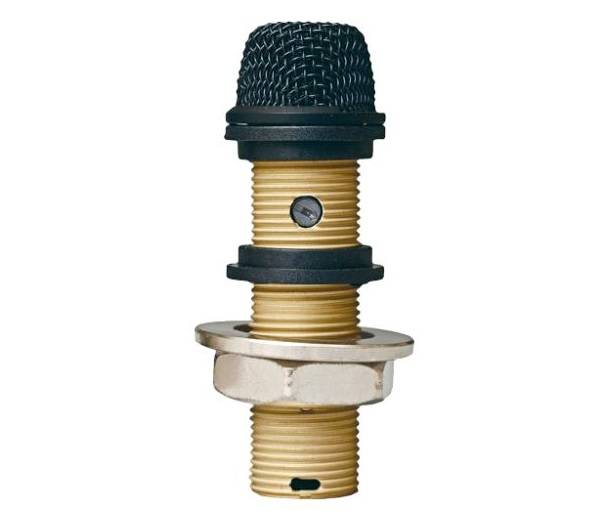 2220VP-DSP Variable Polar Pattern Installation Boundary Button Microphone, DSP Controlled - Black