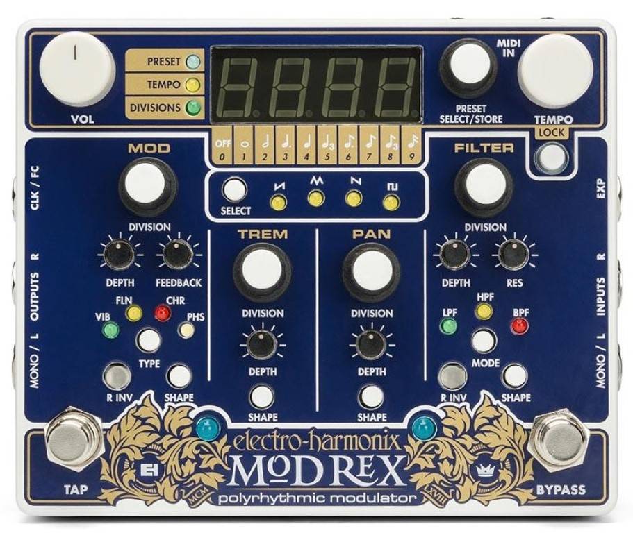Mod Rex Polyrhythmic Modulator Pedal