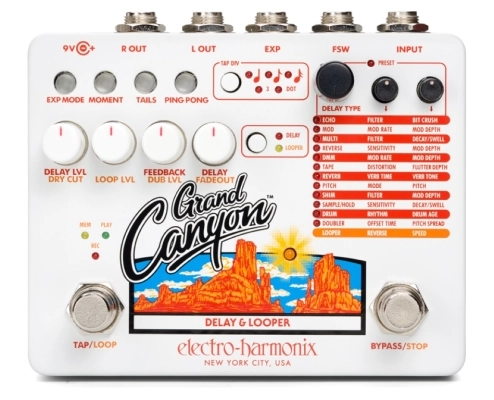 Electro-Harmonix - Grand Canyon Delay & Looper Pedal