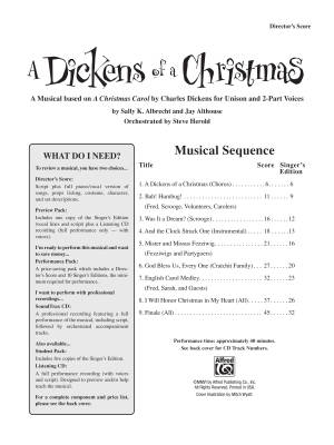 A Dickens of a Christmas - Albrecht/Althouse - Choral Listening CD