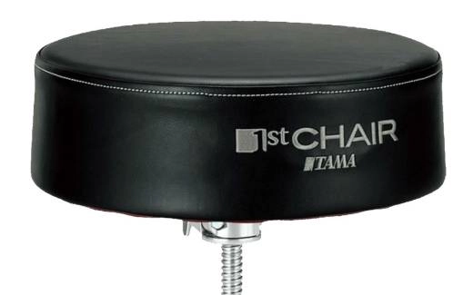 1st Chair Round Rider XL Drum Throne - Black