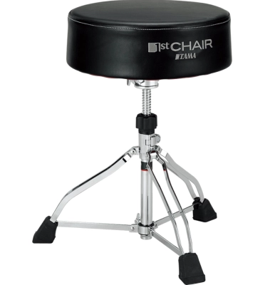 Tama - 1st Chair Round Rider XL Drum Throne - Black