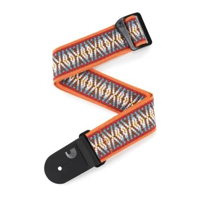 DAddario - 2 Woven Guitar Strap, Hootenanny Sunrise