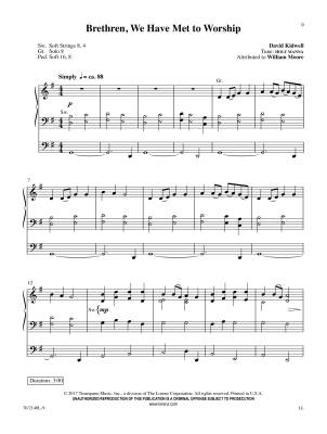 Tune My Heart: Organ Settings of American Hymn Tunes - Book