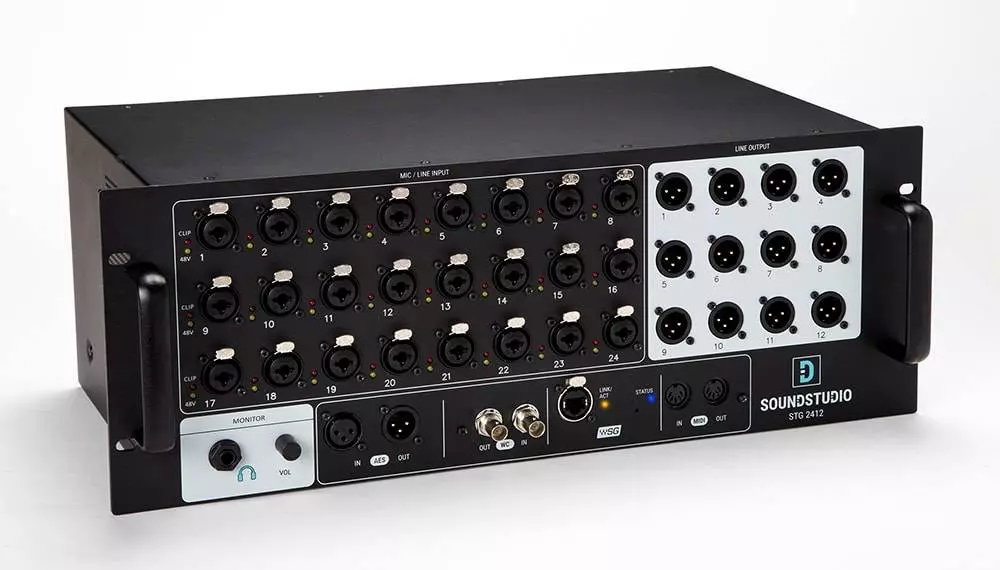 eMotion LV1 + Server One + 24-Preamp Stagebox