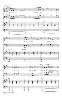 Opening Up (from Waitress) - Bareilles/Huff - SATB