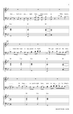 Meant to Be - Rexha/Huff - SATB
