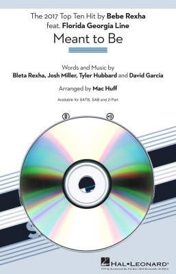 Hal Leonard - Meant to Be - Rexha/Huff - ShowTrax CD