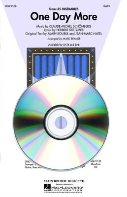 Hal Leonard - One Day More (from Les Miserables) - Schonberg /Kretzmer /Boublil /Natel /Brymer - ShowTrax CD