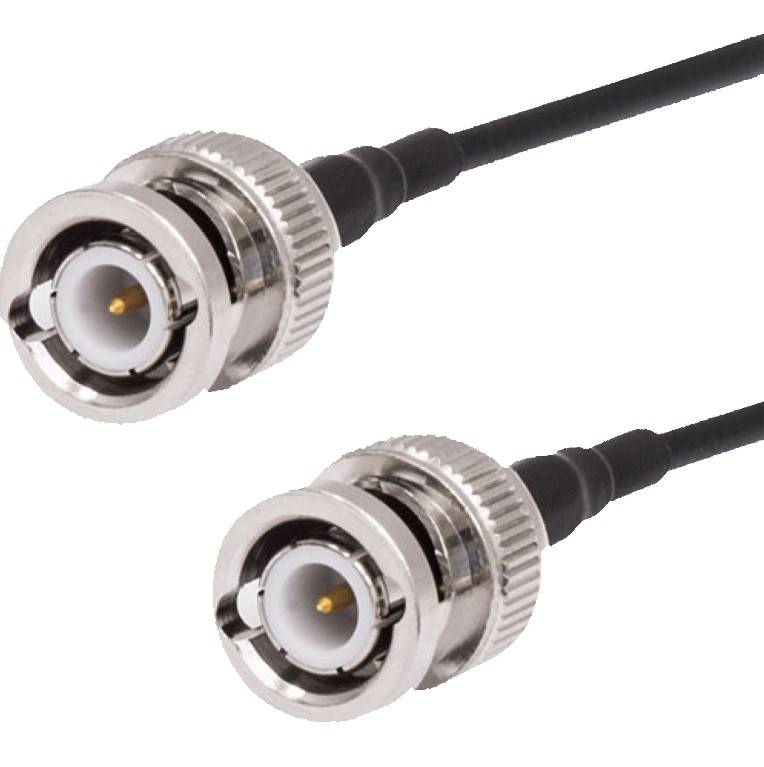 BNC to BNC 50 Ohm RF Cable, 2 Meter