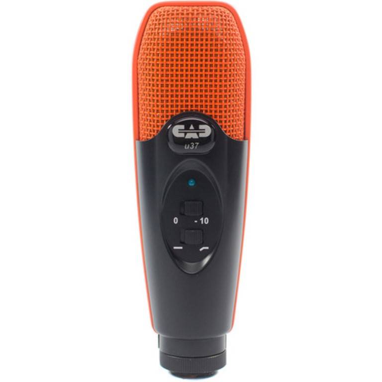 U37SE USB Studio Condenser Microphone - Orange/Black