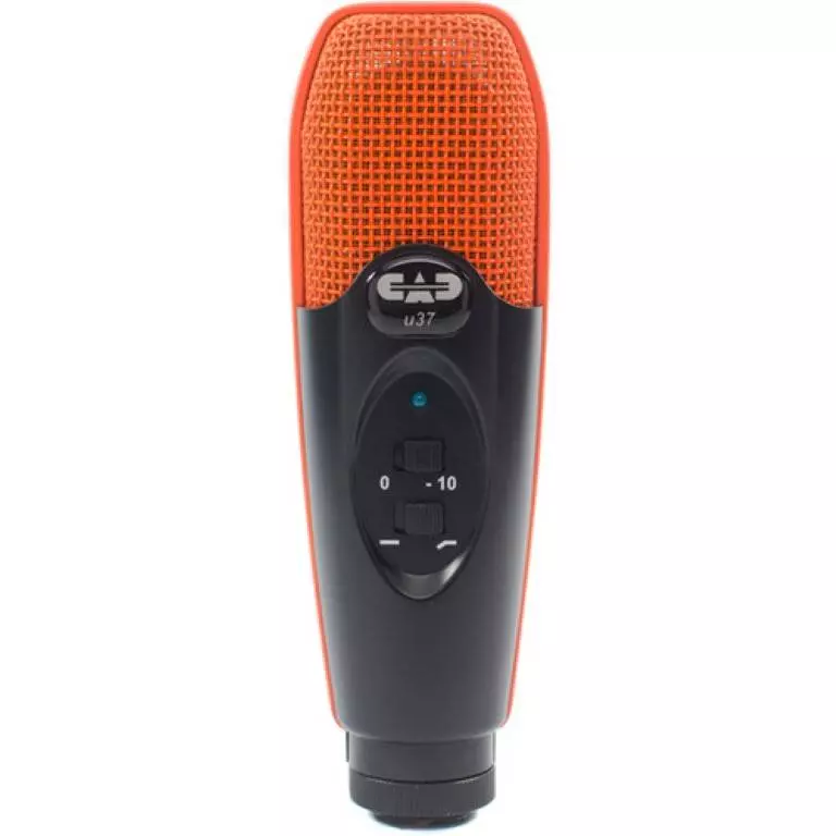 U37SE USB Studio Condenser Microphone - Orange/Black