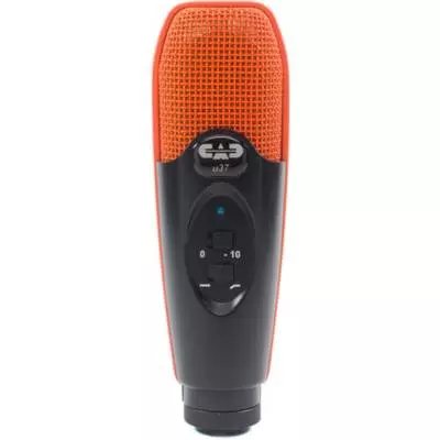 U37SE USB Studio Condenser Microphone - Orange/Black