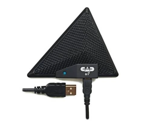 CAD Audio - U7 USB Boundary Omnidirectional Condenser Microphone, 10ft USB Cable