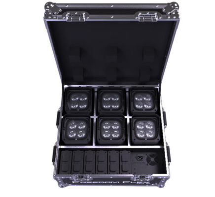Freedom Flex H4 IP X6 Light Package w/ 6 Lights and Charging Case