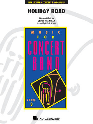 Hal Leonard - Holiday Road - Buckingham/Brown - Concert Band - Gr. 3
